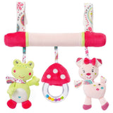 Toy Baby Stroller Comfort Stuffed Animal Rattle Mobile Infant Stroller Toys For Baby Hanging Bed Bell Crib Rattles Toys Gifts