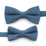 Solid Color Men Bow Tie