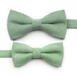 Solid Color Men Bow Tie