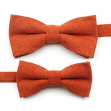 Solid Color Men Bow Tie