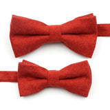 Solid Color Men Bow Tie