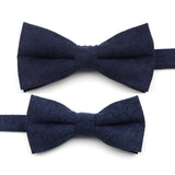 Solid Color Men Bow Tie