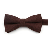 Solid Color Men Bow Tie