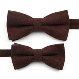 Solid Color Men Bow Tie