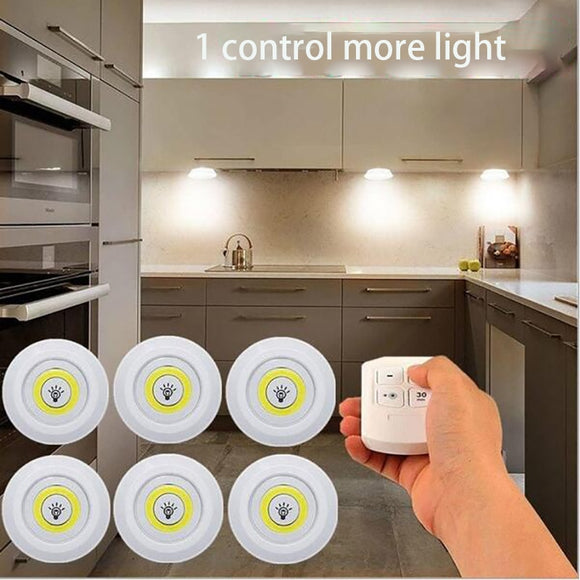 3W Super Bright Light LED. Wireless Remote Control.