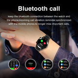 Bluetooth Call, Custom Dial,  Full Touch Screen Waterproof Smartwatch For Android IOS