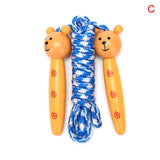 Children Skipping Jump Rope. Sport Exercise Tool