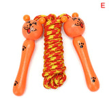 Children Skipping Jump Rope. Sport Exercise Tool