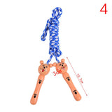 Children Skipping Jump Rope. Sport Exercise Tool