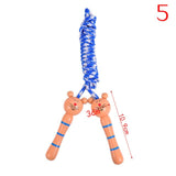 Children Skipping Jump Rope. Sport Exercise Tool