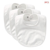 3Pcs Baby Bibs Cute Toddler Baby Saliva Towel Cotton Fit 0-3 Years Old Infant Burp Cloths Feeding Burp Cloth Scarf Toddler Bibs