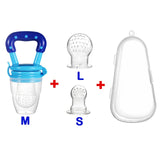 4 In 1 Baby Nipple Fresh Food Fruit Milk Feeding Bottles Nibbler Learn Feeding Drinking Water Straw Handle Teething Pacifier