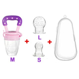 4 In 1 Baby Nipple Fresh Food Fruit Milk Feeding Bottles Nibbler Learn Feeding Drinking Water Straw Handle Teething Pacifier