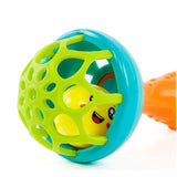 Baby Rattles toy Intelligence Grasping Gums Plastic Hand Bell Rattle Funny Educational Mobiles