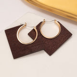 Statement Earrings for Women Brown Arcylic Geometric Dangle Drop Earing