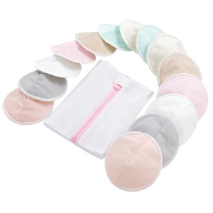 Organic Bamboo Nursing Breast Pads Breastfeeding Nipple Pad for Maternity Reusable Nipplecovers for Breast Feeding Nursing Pads