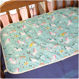 Baby Diaper Changing Mat Cotton. Waterproof Changing Pads