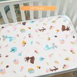 Baby Diaper Changing Mat Cotton. Waterproof Changing Pads