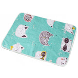 Baby Diaper Changing Mat Cotton. Waterproof Changing Pads