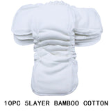 10Pcs Eco-friendly Liner . Ecological Diapers Washable Layer  13.5*36cm