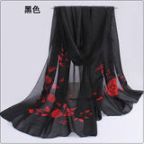 spring and summer women scarf new pashmina shawl printed cape silk chiffon Polyester tippet muffler 60*160cm