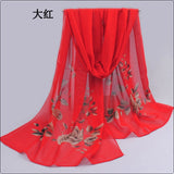 spring and summer women scarf new pashmina shawl printed cape silk chiffon Polyester tippet muffler 60*160cm