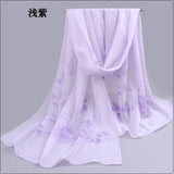 spring and summer women scarf new pashmina shawl printed cape silk chiffon Polyester tippet muffler 60*160cm