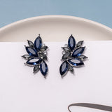 Korean Blue Geometric Acrylic Resin Drop Earrings for Women Statement Round Square Dangle Earrings 2020 Fashion Brincos Jewelry