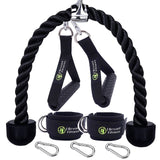 Fitness Pulley Cable System.  Adjustable Length Home Gym Sport Accessories