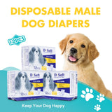 Dog and cat absorbent Diapers Disposable.