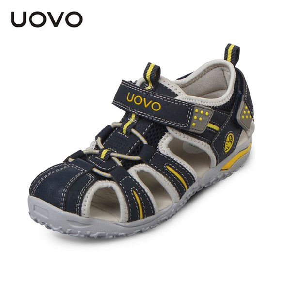 Summer Beach Footwear Kids Closed Toe Toddler Sandals Children Fashion Designer Shoes For Boys And Girls #24-38