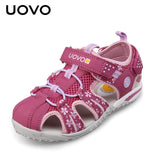 Summer Beach Footwear Kids Closed Toe Toddler Sandals Children Fashion Designer Shoes For Boys And Girls #24-38