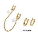 Minimalist Twisted Small Hoop Earrings for Women Fashion Gold Color Metal Circle Tiny Hoops Huggie Ear Buckle Jewelry 2021