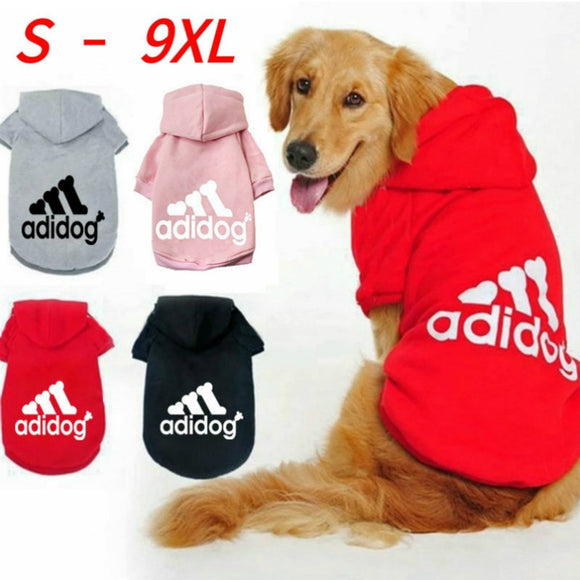 Winter Pet Dog Hoodie Clothes for Medium Large