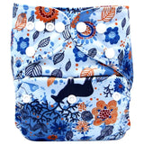 Baby Pocket Cloth Diaper Nappy Reusable Adjustable Washable Microfleece Inner 3kg-15kg 8lbs-36lbs