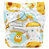 Baby Pocket Cloth Diaper Nappy Reusable Adjustable Washable Microfleece Inner 3kg-15kg 8lbs-36lbs