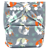 Baby Pocket Cloth Diaper Nappy Reusable Adjustable Washable Microfleece Inner 3kg-15kg 8lbs-36lbs