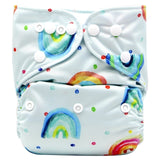 Baby Pocket Cloth Diaper Nappy Reusable Adjustable Washable Microfleece Inner 3kg-15kg 8lbs-36lbs