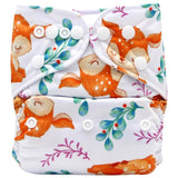 Baby Pocket Cloth Diaper Nappy Reusable Adjustable Washable Microfleece Inner 3kg-15kg 8lbs-36lbs