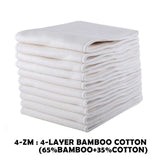 10Pcs Eco-friendly Liner . Ecological Diapers Washable Layer  13.5*36cm