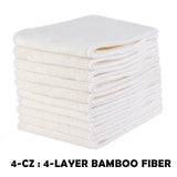 10Pcs Eco-friendly Liner . Ecological Diapers Washable Layer  13.5*36cm