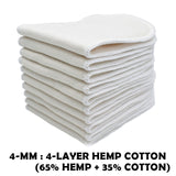 10Pcs Eco-friendly Liner . Ecological Diapers Washable Layer  13.5*36cm