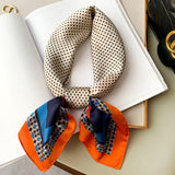 Kerchief Small Silk Neck Scarf For Women 70 *70 Female Shawls Bags Scarves Lady Bandana Foulard