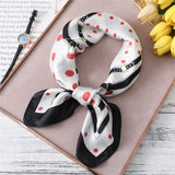 Kerchief Small Silk Neck Scarf For Women 70 *70 Female Shawls Bags Scarves Lady Bandana Foulard