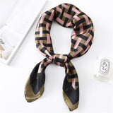 Kerchief Small Silk Neck Scarf For Women 70 *70 Female Shawls Bags Scarves Lady Bandana Foulard