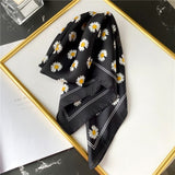 Kerchief Small Silk Neck Scarf For Women 70 *70 Female Shawls Bags Scarves Lady Bandana Foulard