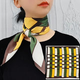 Kerchief Small Silk Neck Scarf For Women 70 *70 Female Shawls Bags Scarves Lady Bandana Foulard