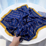 Kerchief Small Silk Neck Scarf For Women 70 *70 Female Shawls Bags Scarves Lady Bandana Foulard