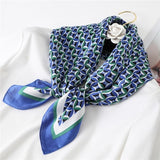 Kerchief Small Silk Neck Scarf For Women 70 *70 Female Shawls Bags Scarves Lady Bandana Foulard