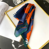 Kerchief Small Silk Neck Scarf For Women 70 *70 Female Shawls Bags Scarves Lady Bandana Foulard